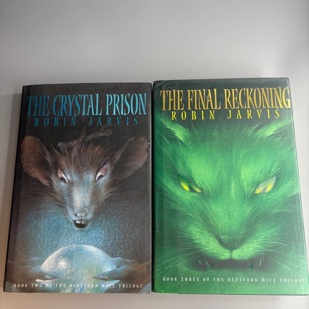 The Crystal Prison & Final Reckoning Robin Jarvis Hardcovers